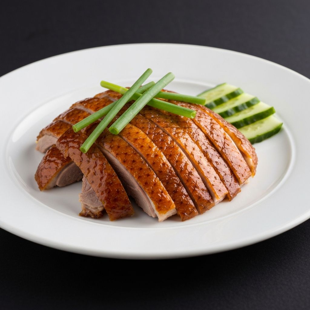 Signature Peking Duck prep